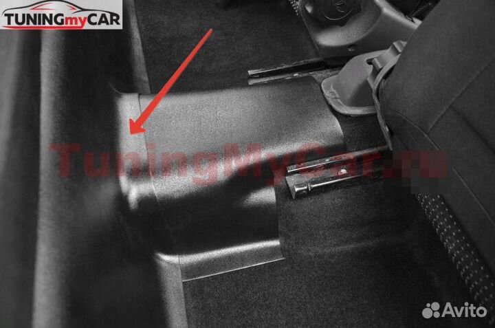 Накладки на ковролин тоннельные Лада Гранта с 2011