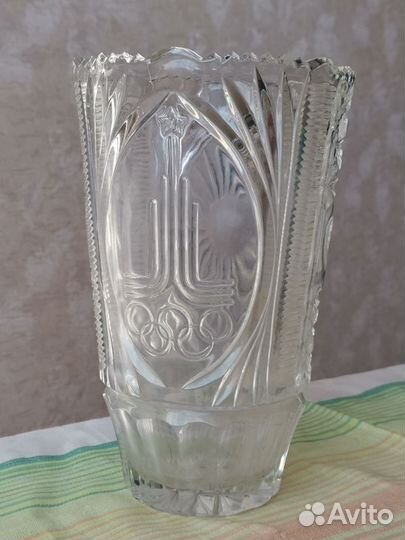 Хрустальная ваза. Олимпиада 80-х