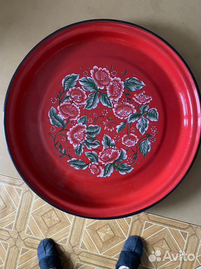 Поднос металлический