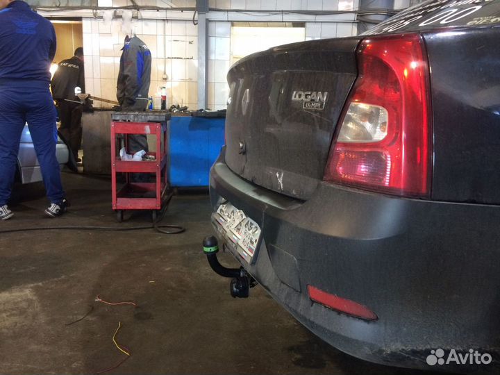 Фаркоп для renault logan sandero