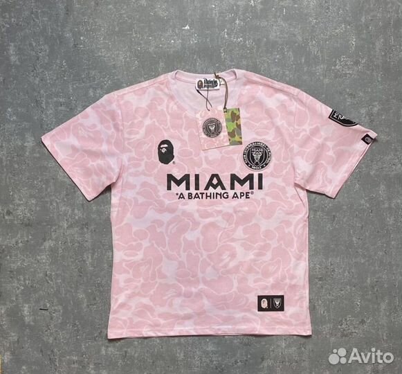 Футболка bape x inter miami