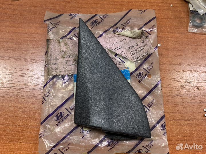 Заглушка левого зеркала hyundai porter 4