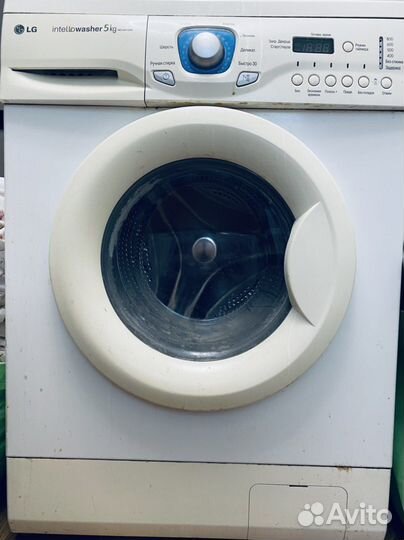 Стиральная машина бу lg 5 кг