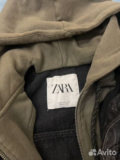 Джинсовка zara мужская