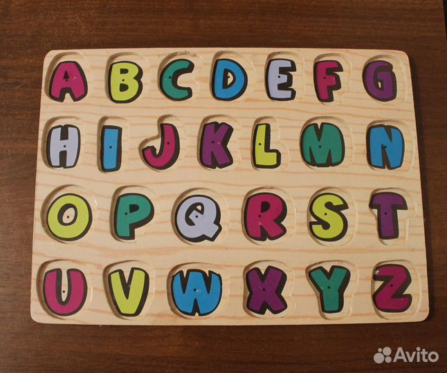 Пазл - английский алфавит
