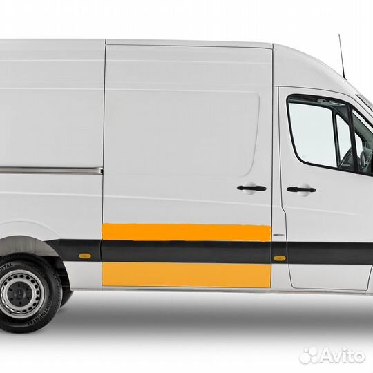 Пенка откатной двери большая MB Sprinter 906 maxi