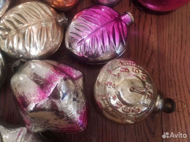 Елочные игрушки СССР