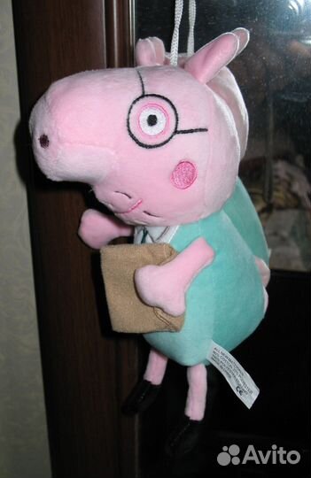 Свинка Пеппа - Папа Свин (мягкая игрушка)