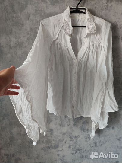 Блузки белые