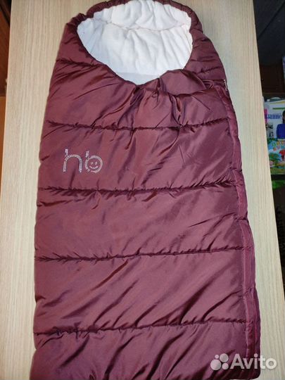 Зимний конверт в прогулочную коляску