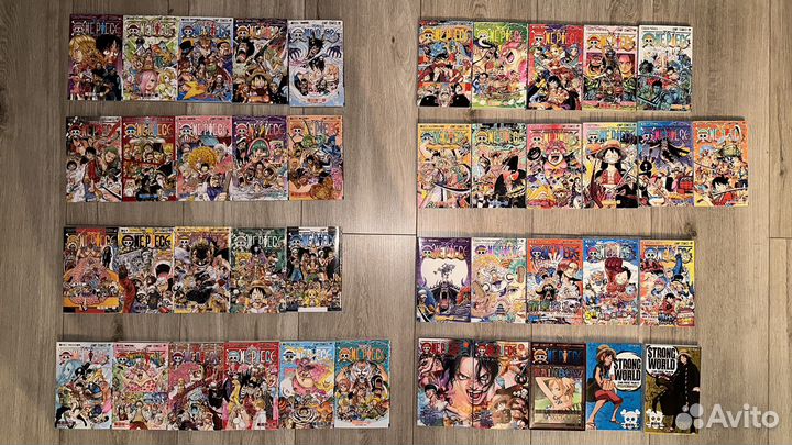 Манга ONE piece на японском