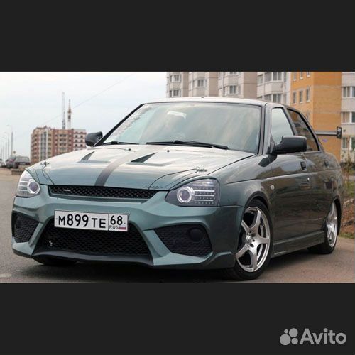 Капот тюнинг ваз 2170-2172 /Лада-Приора/ 2171