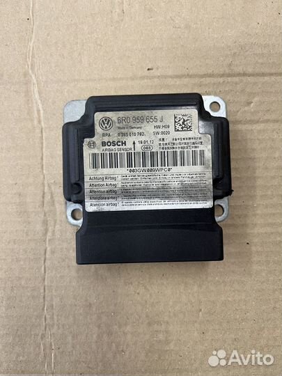 Блок AIR BAG SRS Фольцваген Поло 5 седан