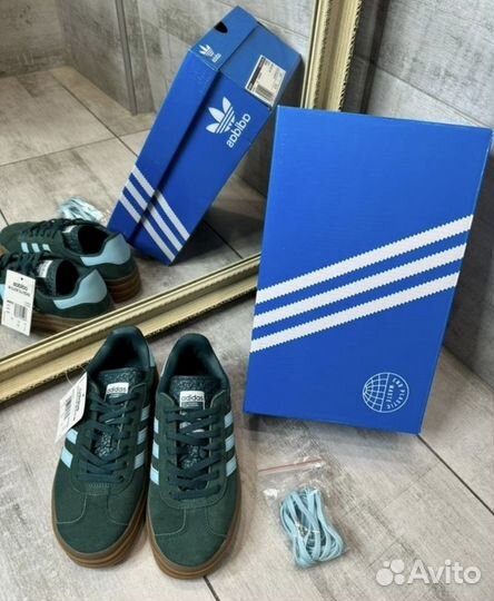 Кроссовки adidas gazelle bold женские новые