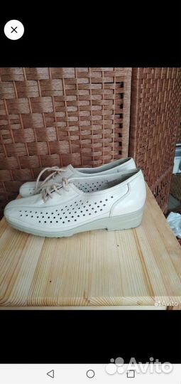 Туфли на шнурках натуральная кожа 3