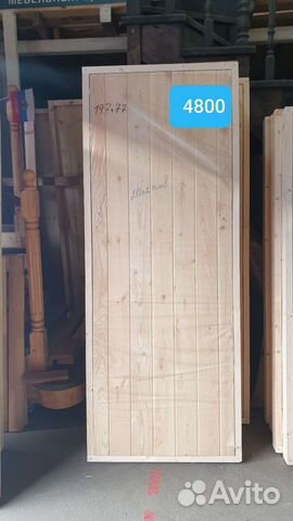 Двери для бани, бытовок. Массив