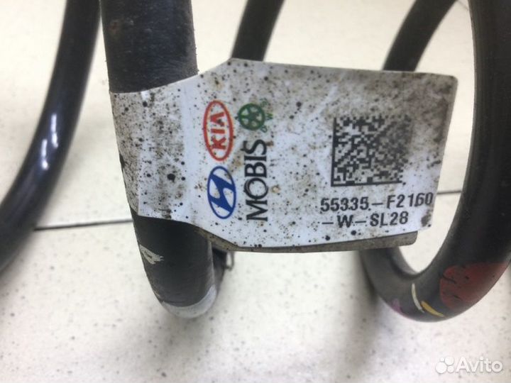 Пружина задняя задняя Hyundai Elantra AD G4FG 2019