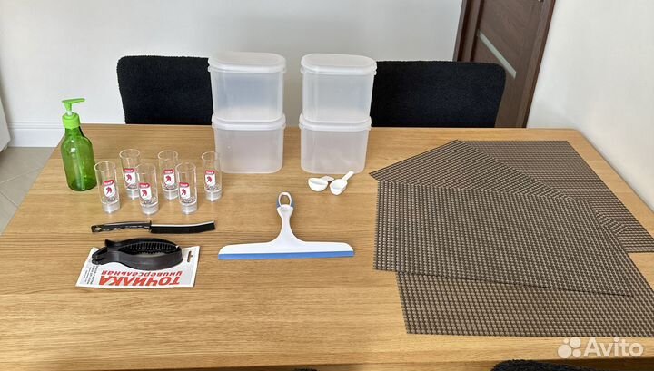 Для кухни контейнеры икеа плейсматы рюмки и др