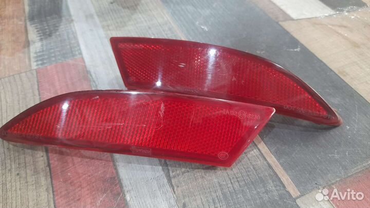 Катафоты заднего бампера Ford Focus 3