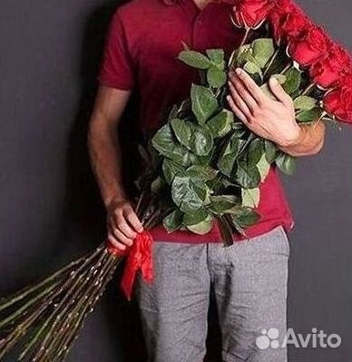 Высокие розы Гигантские розы Доставка цветов