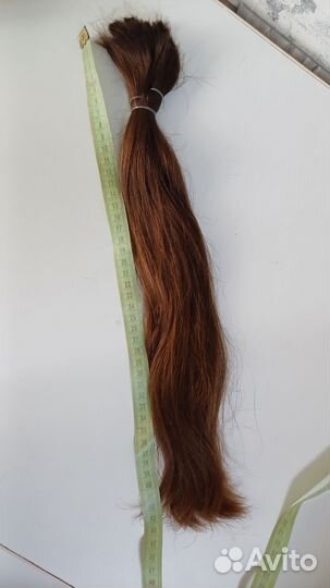 Волосы для наращивания 40 см русый