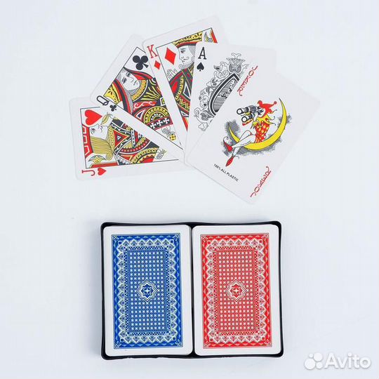 Карты игральные пластиковые