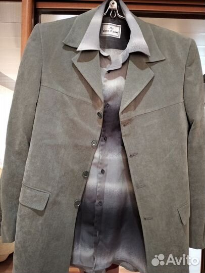 Велюровый пиджак мужской Merkury 44-46