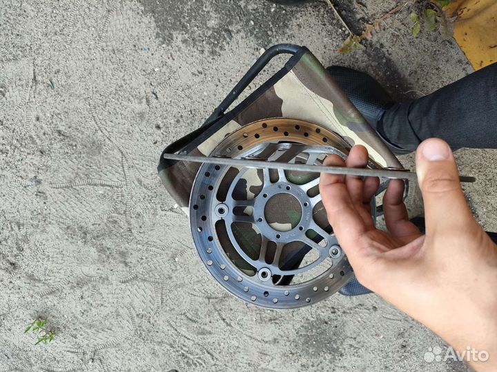 Диски тормозные передние для honda cb 600 hornet