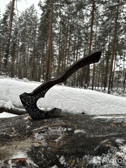 Кованый топор Сварог сталь 45