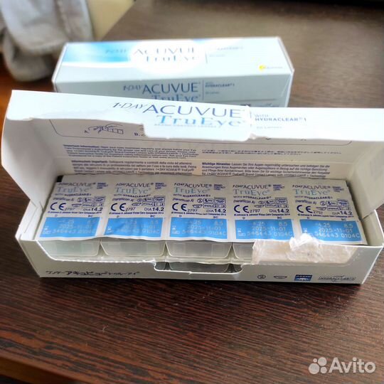 Контактные линзы acuvue TruEye / 8.5 / -4.25