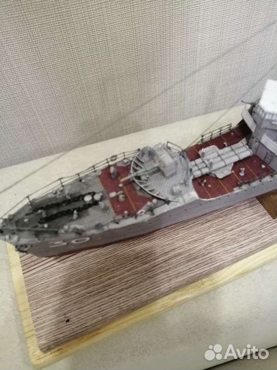 Модели кораблей эсминец Муцуки и миноносец
