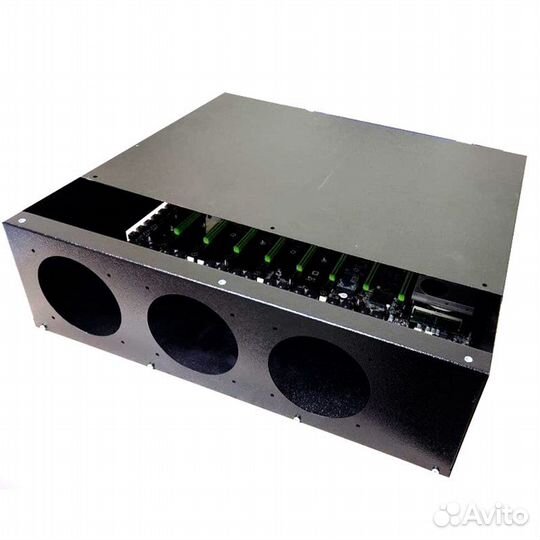 Корпус для безрайзерной матплаты BTC-D37