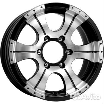 R16 5x139,7 8J ET20 D110,1 К&К Байконур алмаз чёрн