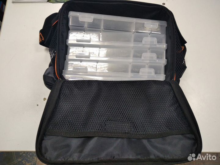 Сумка для рыболовных снастей с коробками