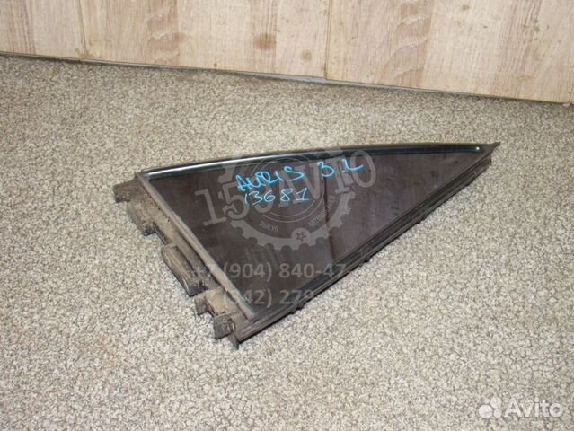 Стекло двери З/Л (форточка) Toyota Auris (E150)