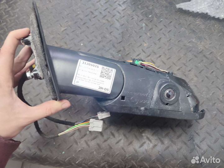 Зеркало на запчасти левое лево на Nissan Qashqai