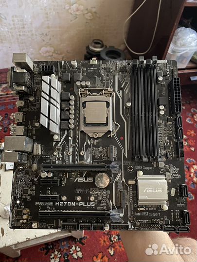 Материнская плата Prime h270m plus