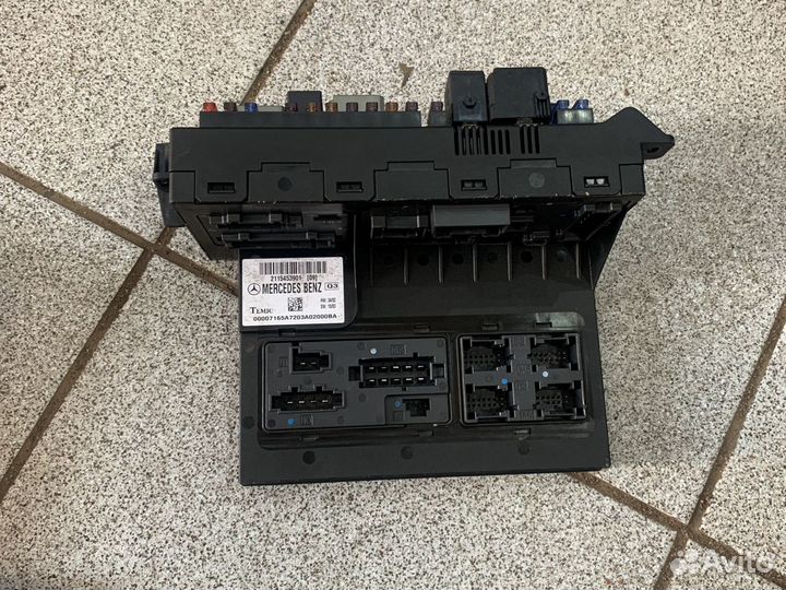 Блок управления сам sam w211 передний