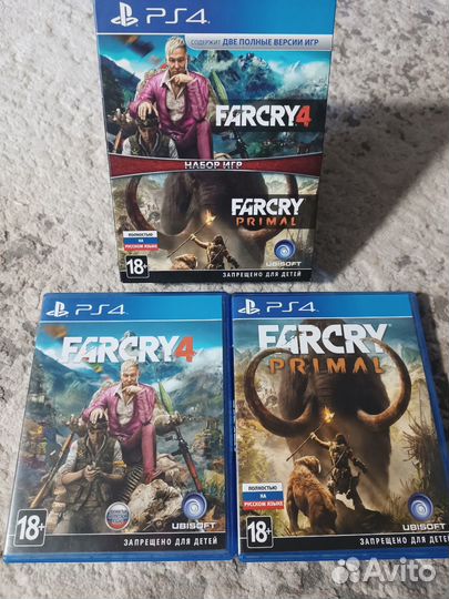FarCry4+FarCry Primal sony playstation 4