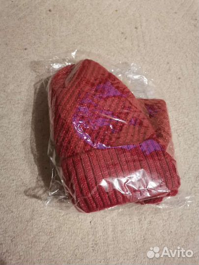Комплект шапка и снуд зимний