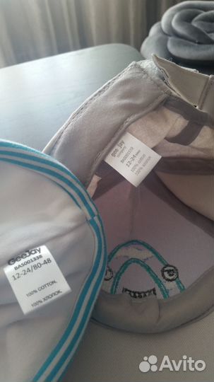 Бейсболка кепка и летняя шапка панама на годовасик