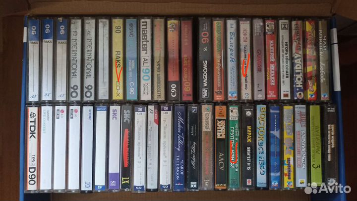 Аудиокассеты с записью