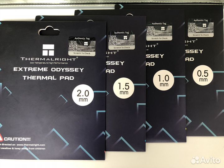 Термопрокладки Termalright Odyssey от 0.5 до 2.0mm