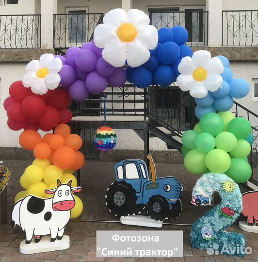 Бюджетные фотозоны из шаров