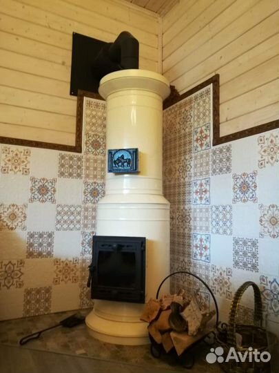 Установка каминов и печей