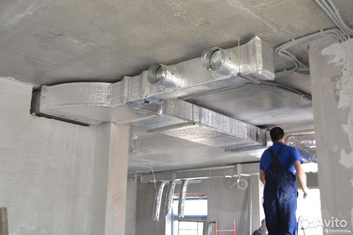 Расчёт и монтаж систем вентиляции и кондиционеров