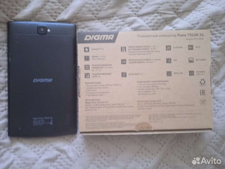 Планшет Digma Plane 7552M
