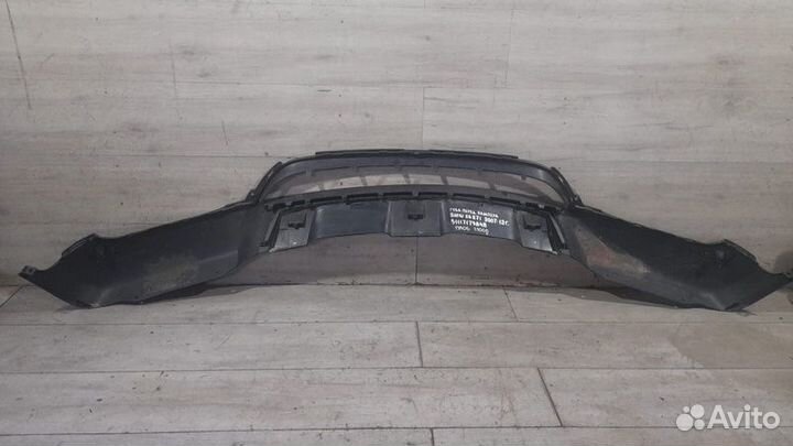 Губа переднего бампера Bmw X 6 E 71 С 2007 По2012