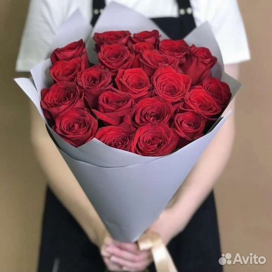 Цветы розы букет