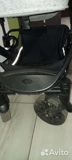 Коляска 2 в 1 эко кожа